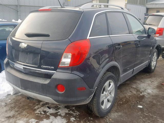 3GNAL2EK0ES627323 - 2014 CHEVROLET CAPTIVA LS 蓝色 照片 4