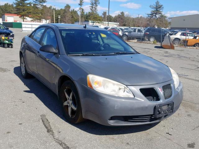 1G2ZH57N394109285 - 2009 PONTIAC G6 GT GRAY photo 1