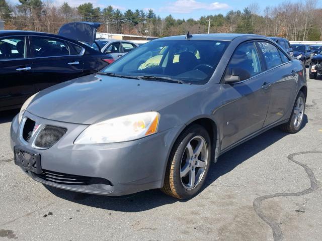 1G2ZH57N394109285 - 2009 PONTIAC G6 GT GRAY photo 2