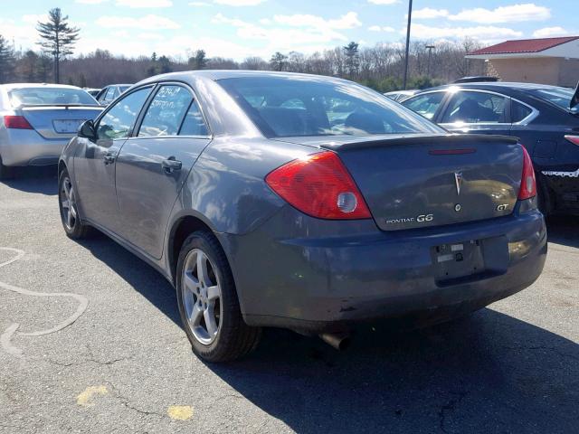 1G2ZH57N394109285 - 2009 PONTIAC G6 GT GRAY photo 3