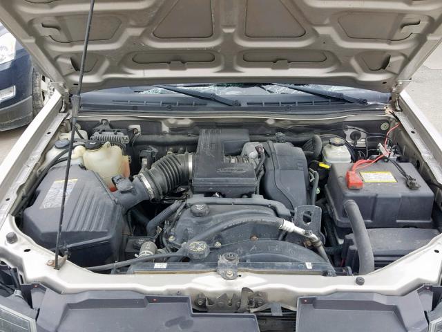 1GCDT136768125781 - 2006 CHEVROLET COLORADO GOLD photo 7