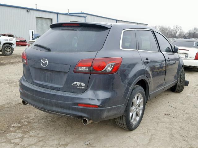 JM3TB3BA7E0440178 - 2014 MAZDA CX-9 SPORT GRAY photo 4