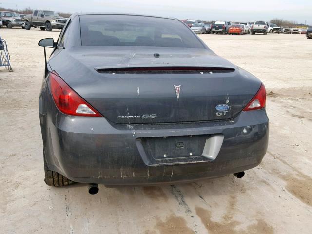 1G2ZH351574124582 - 2007 PONTIAC G6 GT GRAY photo 10