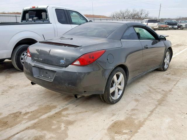 1G2ZH351574124582 - 2007 PONTIAC G6 GT GRAY photo 4