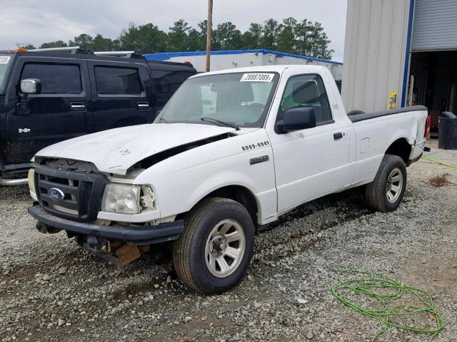 1FTKR1AD1BPA99041 - 2011 FORD RANGER WHITE photo 2