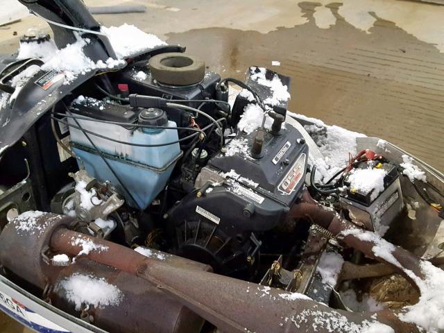 SN1NT5BS74C437536 - 2004 POLARIS SNOWMOBILE BLUE photo 7