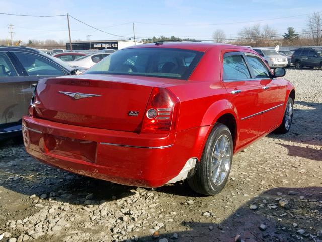 2C3CK5CV5AH269043 - 2010 CHRYSLER 300 TOURIN RED photo 4