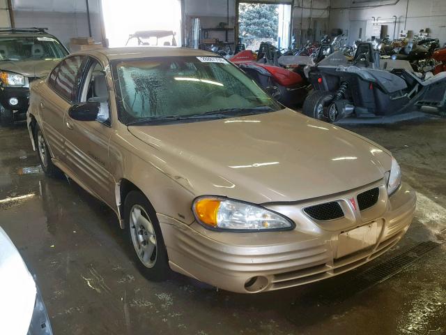 1G2NF52E72M518715 - 2002 PONTIAC GRAND AM S GOLD photo 1