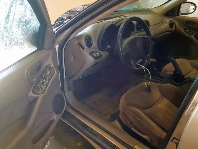 1G2NF52E72M518715 - 2002 PONTIAC GRAND AM S GOLD photo 9