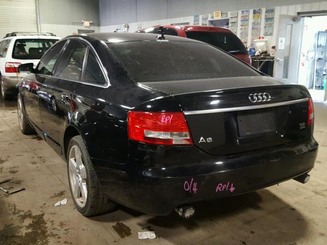 WAUDH74F68N132886 - 2008 AUDI A6 3.2 QUA BLACK photo 3