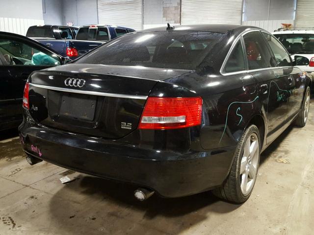 WAUDH74F68N132886 - 2008 AUDI A6 3.2 QUA BLACK photo 4