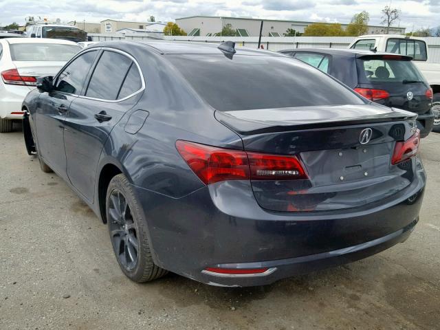 19UUB2F59FA025512 - 2015 ACURA TLX TECH CHARCOAL photo 3