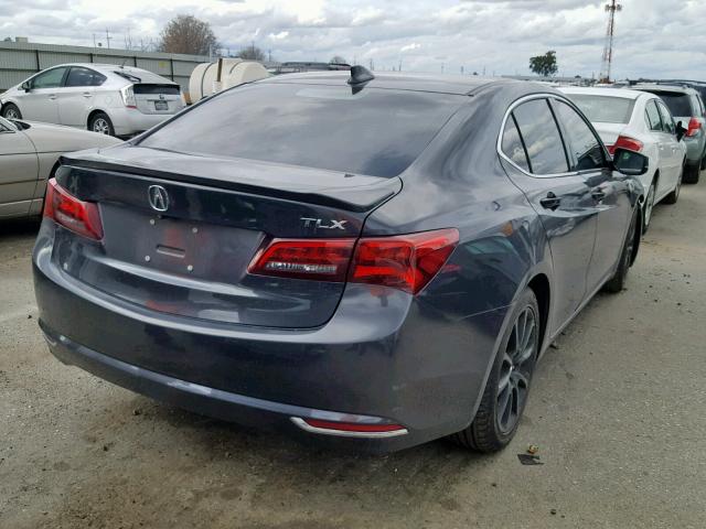 19UUB2F59FA025512 - 2015 ACURA TLX TECH CHARCOAL photo 4