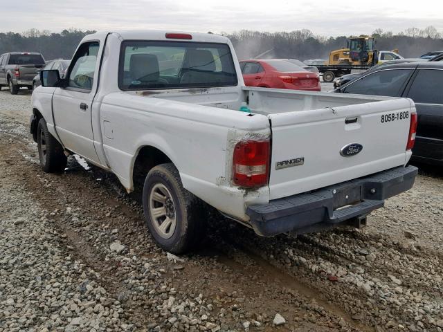 1FTKR1AD1APA61808 - 2010 FORD RANGER WHITE photo 3