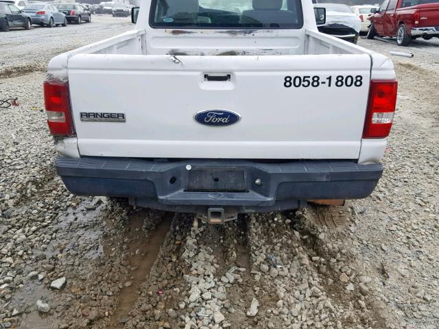 1FTKR1AD1APA61808 - 2010 FORD RANGER WHITE photo 9