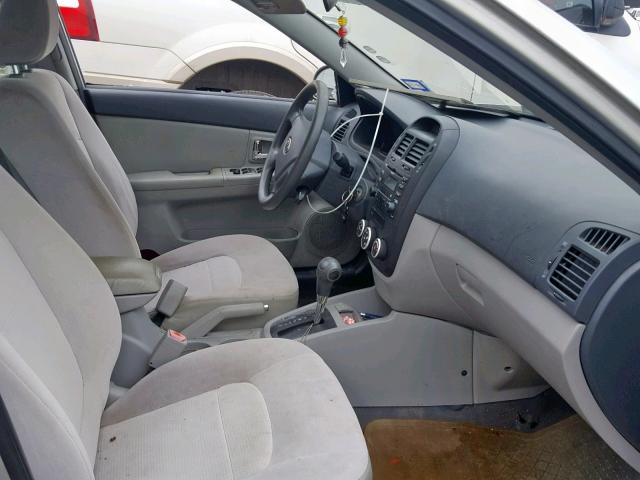 KNAFE222895638418 - 2009 KIA SPECTRA EX SILVER photo 5