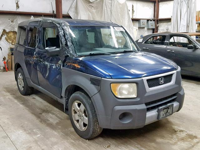 5J6YH18513L001771 - 2003 HONDA ELEMENT EX BLUE photo 1