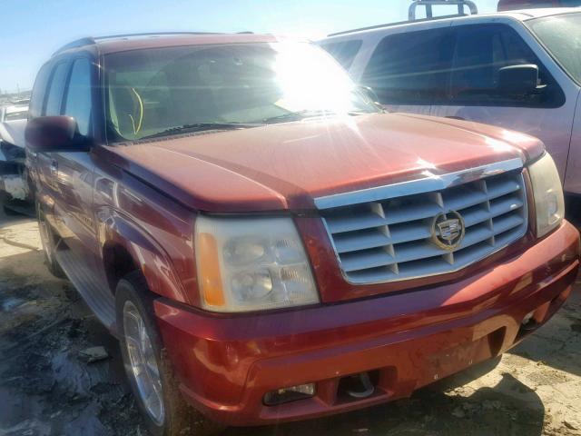 1GYEK63N02R111294 - 2002 CADILLAC ESCALADE L BURGUNDY photo 1