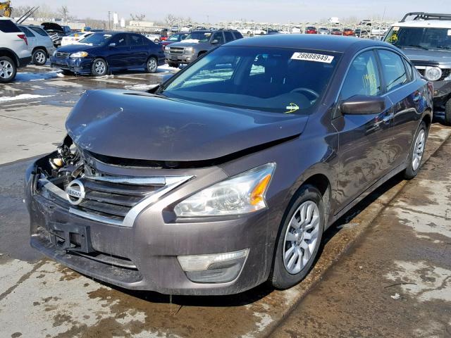 1N4AL3AP3DC156990 - 2013 NISSAN ALTIMA 2.5 BROWN photo 2