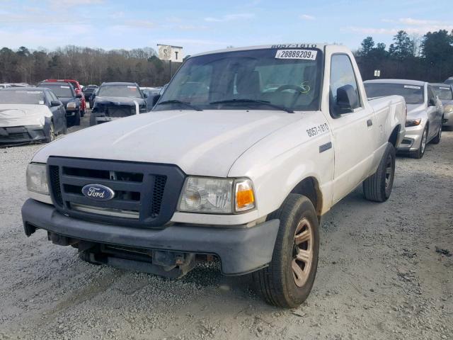 1FTKR1ADXAPA61810 - 2010 FORD RANGER WHITE photo 2