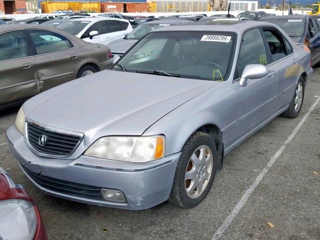 JH4KA96592C013357 - 2002 ACURA 3.5RL SILVER photo 2