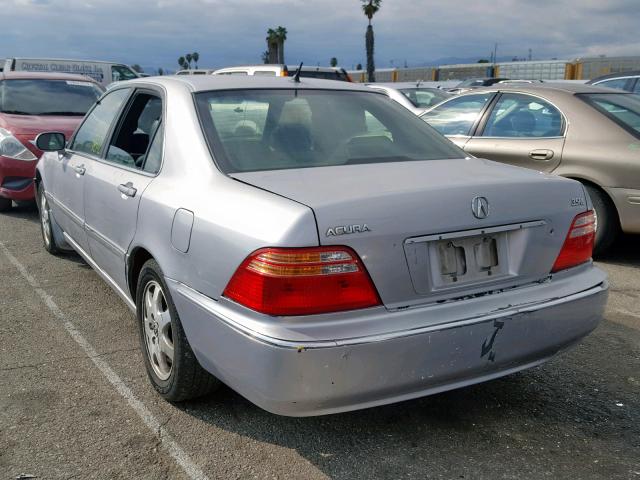 JH4KA96592C013357 - 2002 ACURA 3.5RL SILVER photo 3