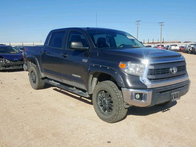 5TFEY5F19EX148688 - 2014 TOYOTA TUNDRA CRE CHARCOAL photo 1