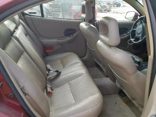 1G2WR521X2F189019 - 2002 PONTIAC GRAND PRIX BURGUNDY photo 6