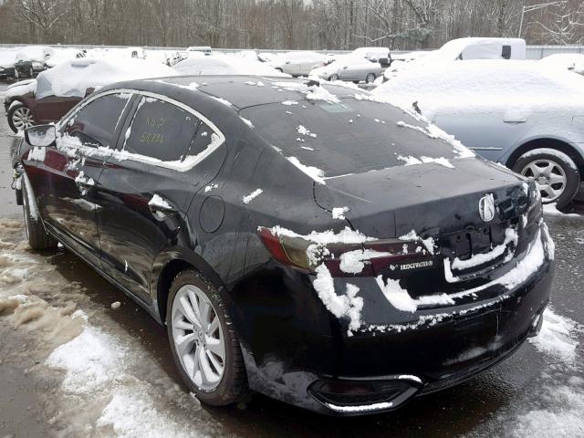 19UDE2F36GA023174 - 2016 ACURA ILX BASE BLACK photo 3