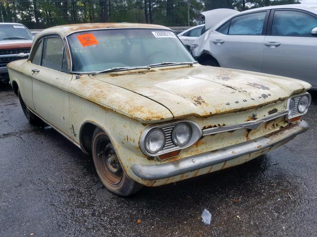 40927W175291 - 1964 CHEVROLET CORVAIR YELLOW photo 1