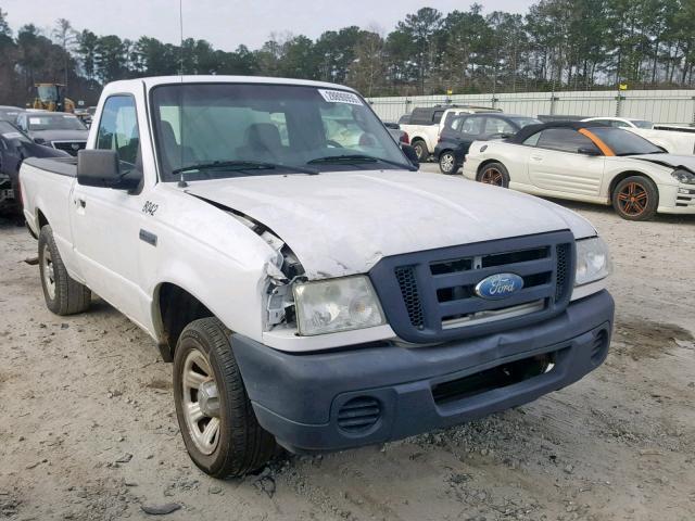 1FTYR10DX9PA64522 - 2009 FORD RANGER WHITE photo 1