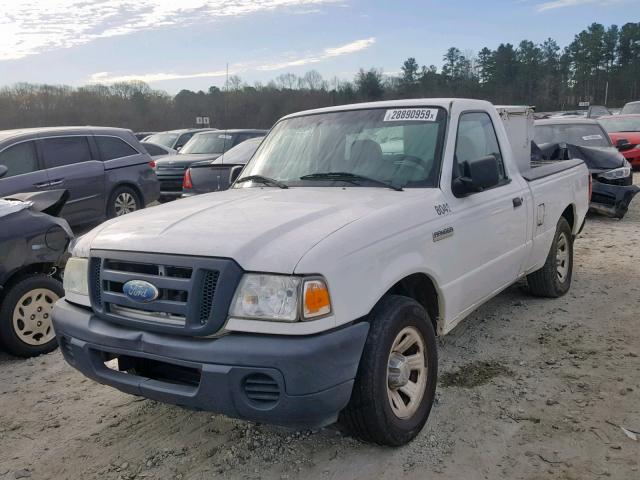 1FTYR10DX9PA64522 - 2009 FORD RANGER WHITE photo 2