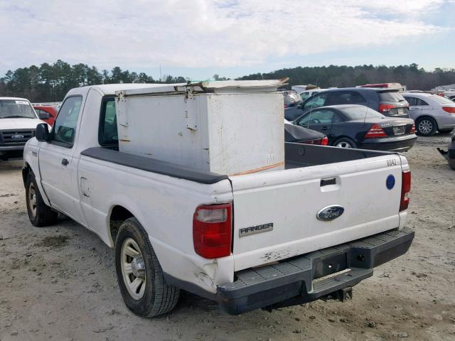 1FTYR10DX9PA64522 - 2009 FORD RANGER WHITE photo 3