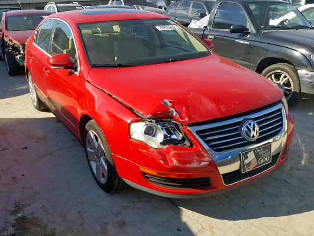 WVWAK73C28P086623 - 2008 VOLKSWAGEN PASSAT KOM RED photo 1