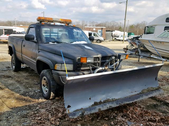 1B7KF26Z7VJ510839 - 1997 DODGE RAM 2500 BLACK photo 1