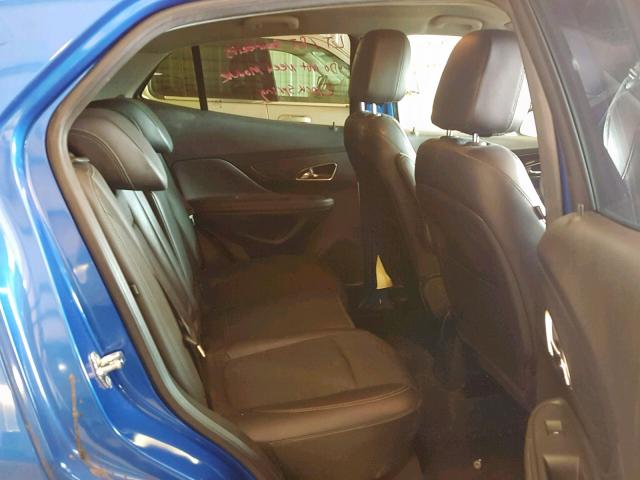 KL4CJESB0FB235334 - 2015 BUICK ENCORE BLUE photo 6