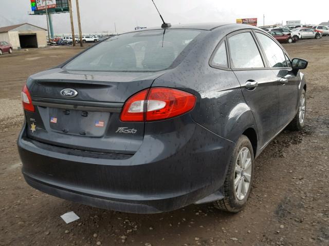 3FADP4CJ6BM181944 - 2011 FORD FIESTA SEL GRAY photo 4