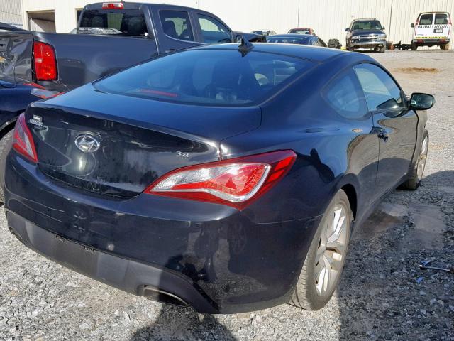 KMHHT6KJ5GU137100 - 2016 HYUNDAI GENESIS CO BLACK photo 4