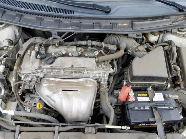 JTKJF5C75B3011207 - 2011 TOYOTA SCION TC WHITE photo 7