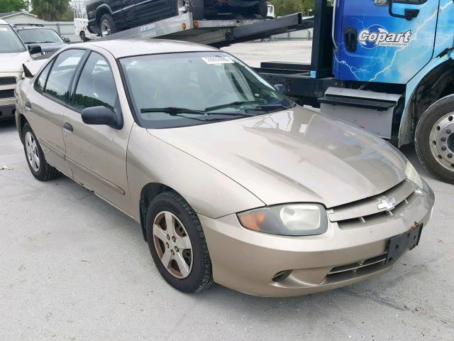 1G1JF52F647152551 - 2004 CHEVROLET CAVALIER L GOLD photo 1