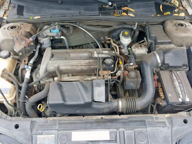 1G1JF52F647152551 - 2004 CHEVROLET CAVALIER L GOLD photo 7