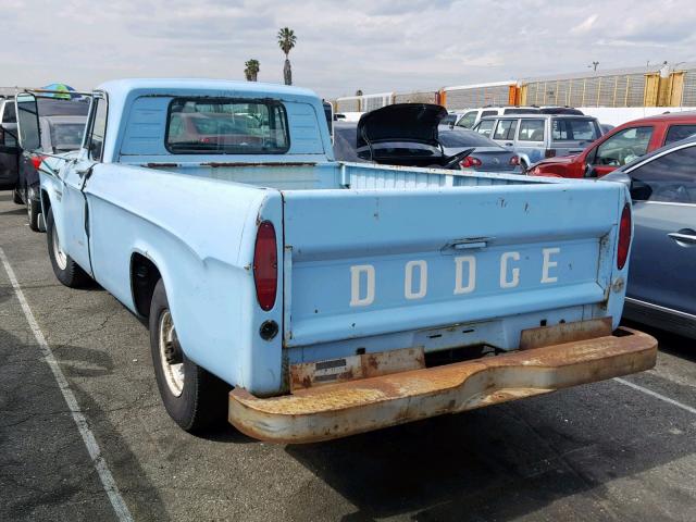 00000001281728601 - 1967 DODGE DAK CLUB BLUE photo 3