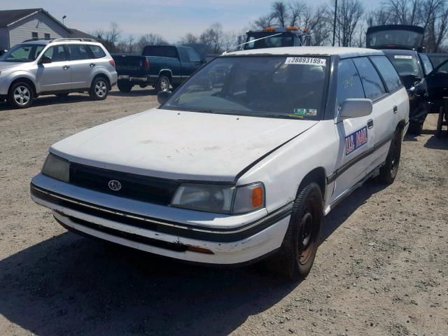 JF2BJ63C9MP904930 - 1991 SUBARU LEGACY L WHITE photo 2