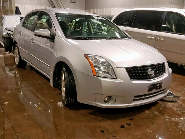 3N1AB61E08L691737 - 2008 NISSAN SENTRA 2.0 SILVER photo 1