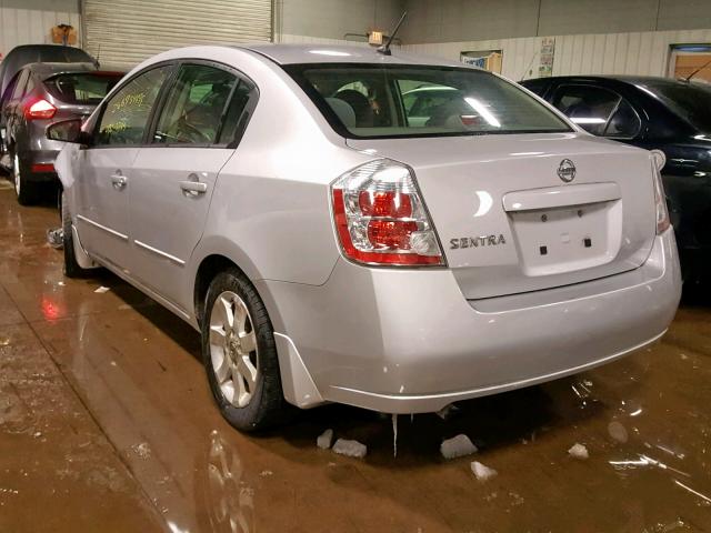 3N1AB61E08L691737 - 2008 NISSAN SENTRA 2.0 SILVER photo 3