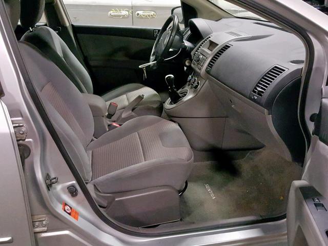 3N1AB61E08L691737 - 2008 NISSAN SENTRA 2.0 SILVER photo 5