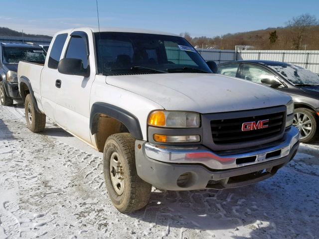 1GTEK19Z64Z302398 - 2004 GMC NEW SIERRA WHITE photo 1