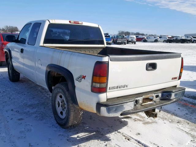 1GTEK19Z64Z302398 - 2004 GMC NEW SIERRA WHITE photo 3