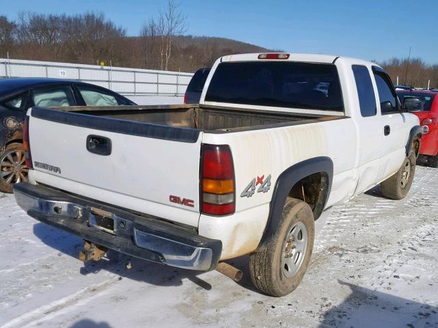 1GTEK19Z64Z302398 - 2004 GMC NEW SIERRA WHITE photo 4