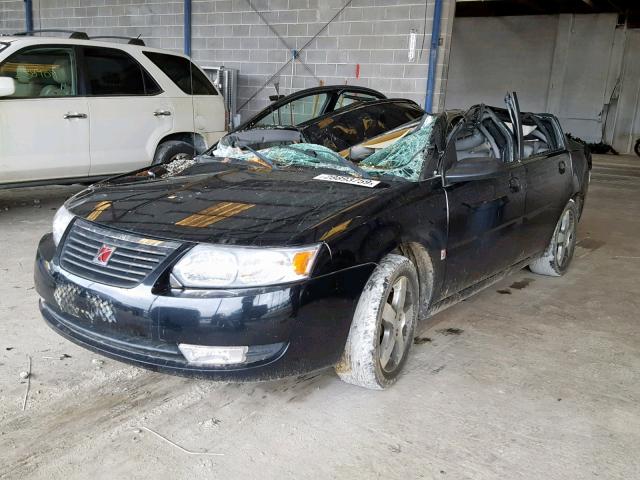 1G8AL55F07Z114439 - 2007 SATURN ION LEVEL BLACK photo 2